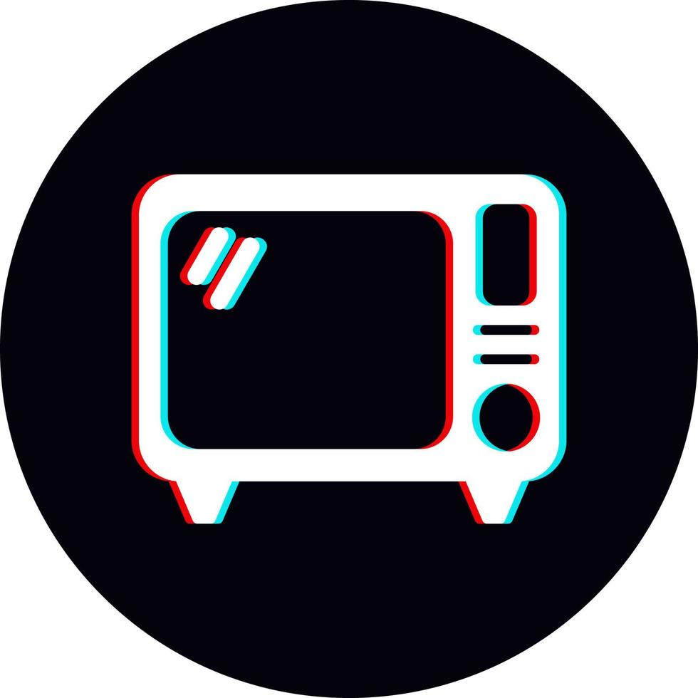 Old Tv Vector Icon