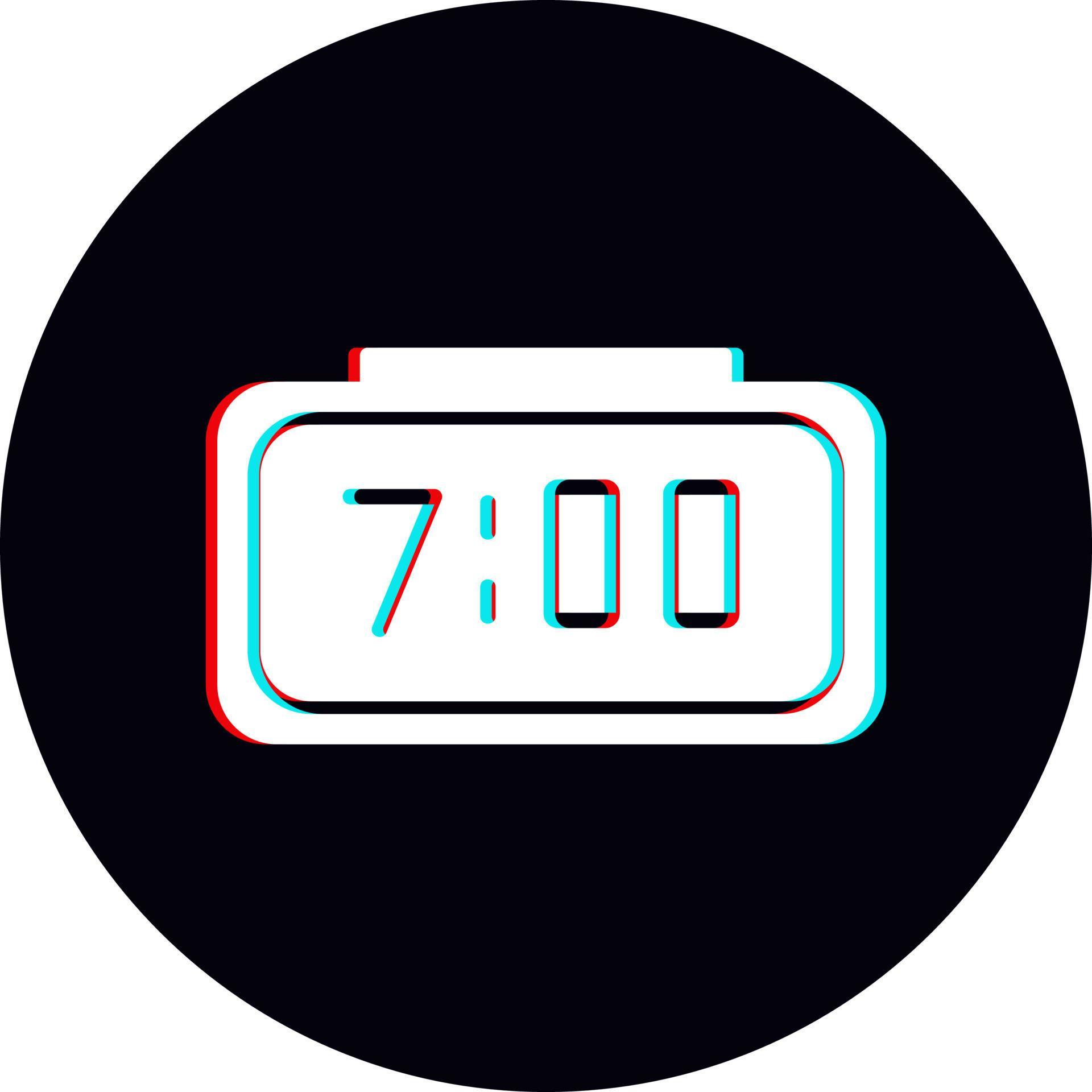 Digital Clock Vector Icon 20003730 Vector Art at Vecteezy