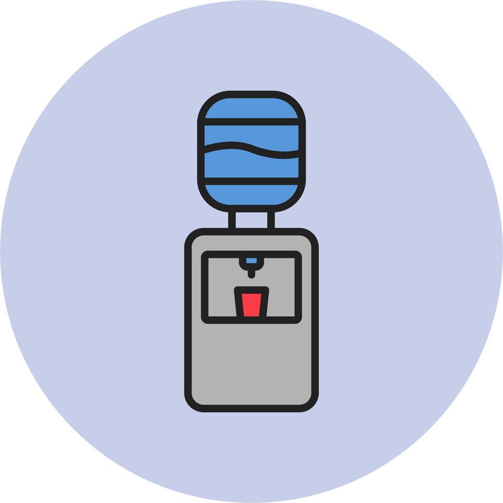 Water Cooler Vector Icon