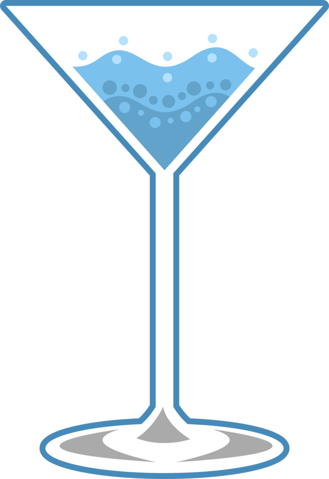 bicchiere di acqua png grafico clipart design