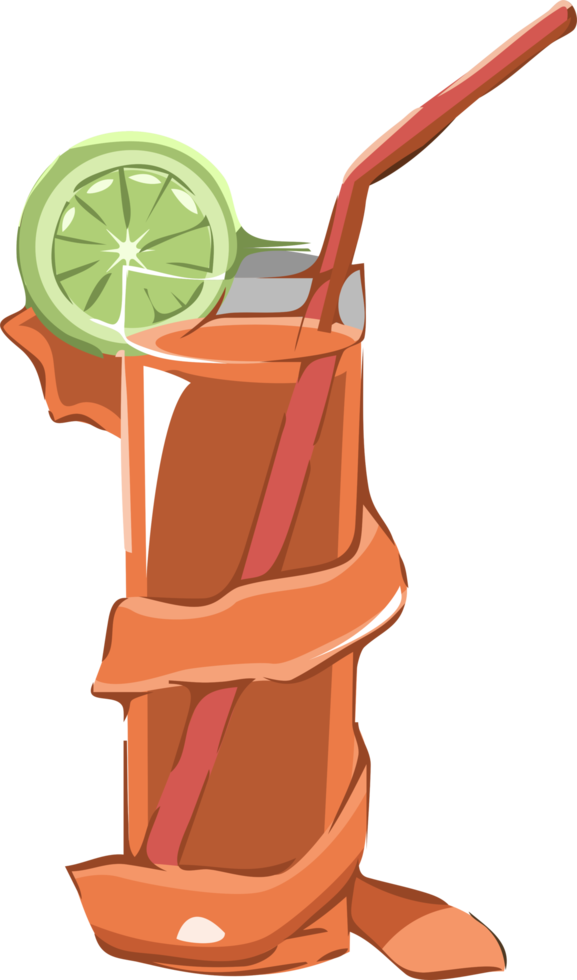 Cocktail png graphic clipart design