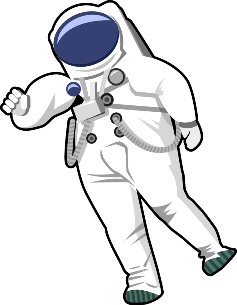 Astronaut png graphic clipart design