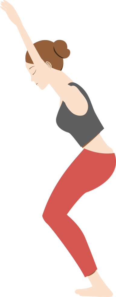 yoga PNG grafisch clip art ontwerp