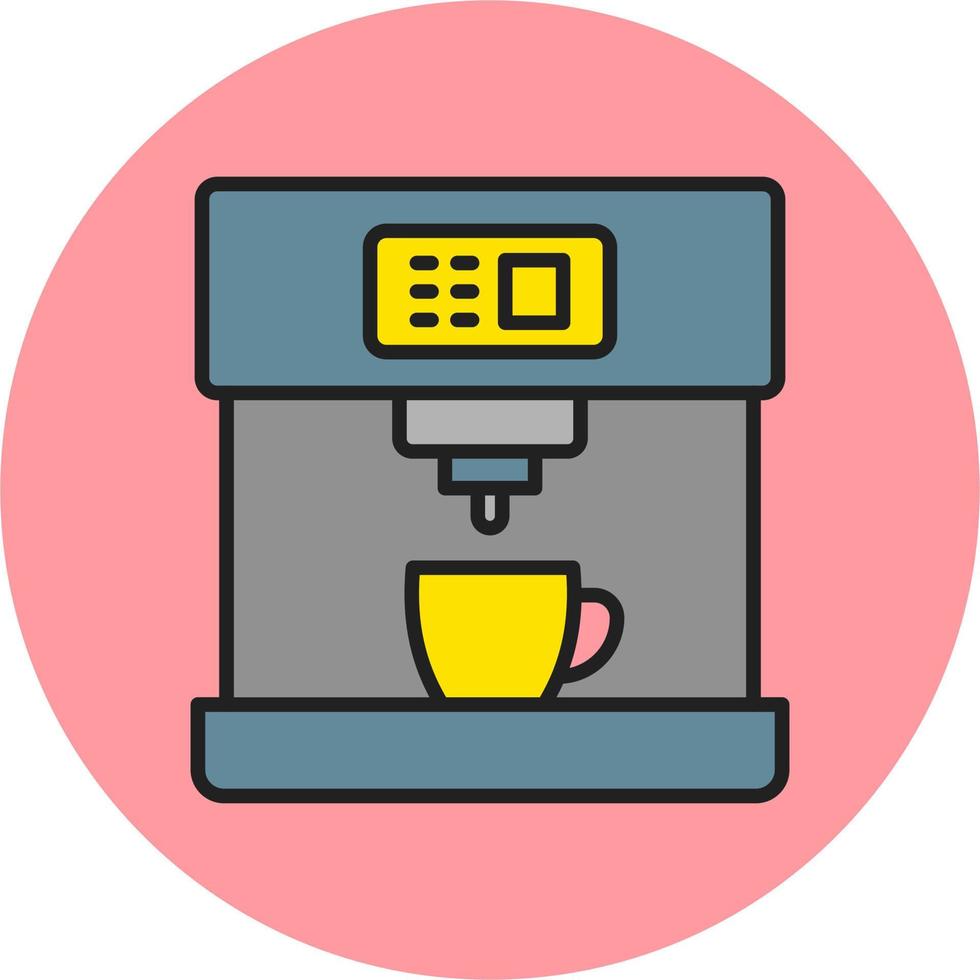 Coffee Machine Vector Icon