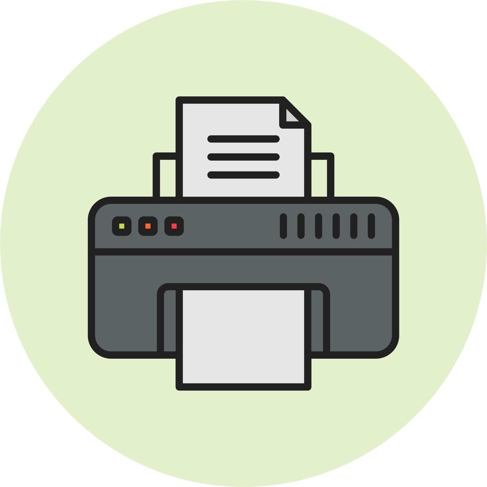 Printer Vector Icon