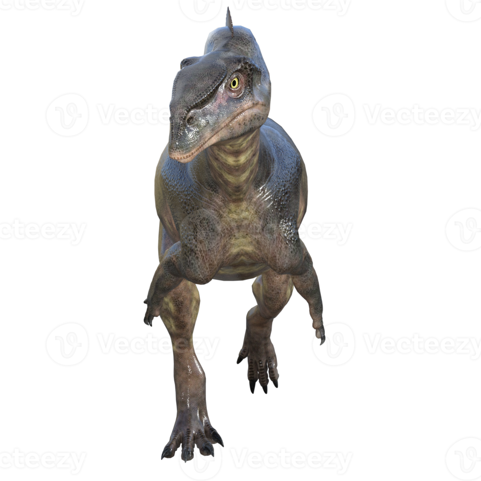 Plateosaurus dinosaur isolated 3d render png