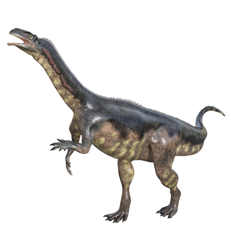 plateosaurus dinosaurus geïsoleerd 3d geven png