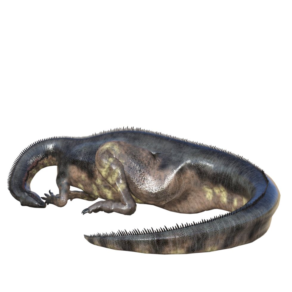 platosaurus dinosaurie isolerat 3d framställa png