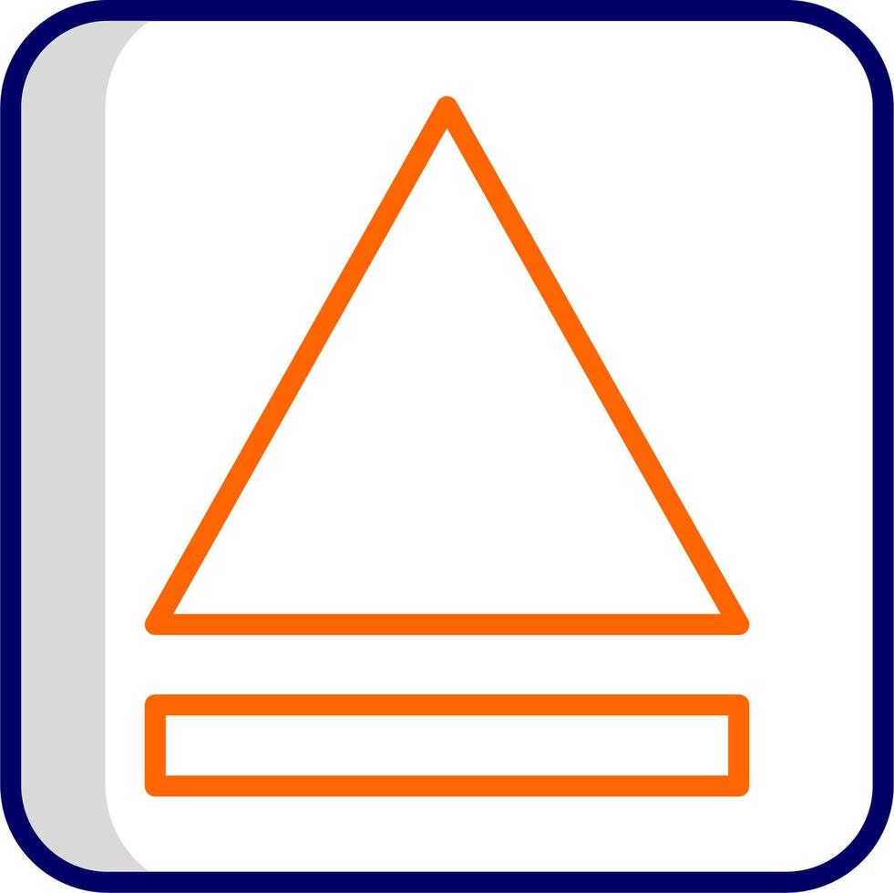 Eject Symbol Vector Icon