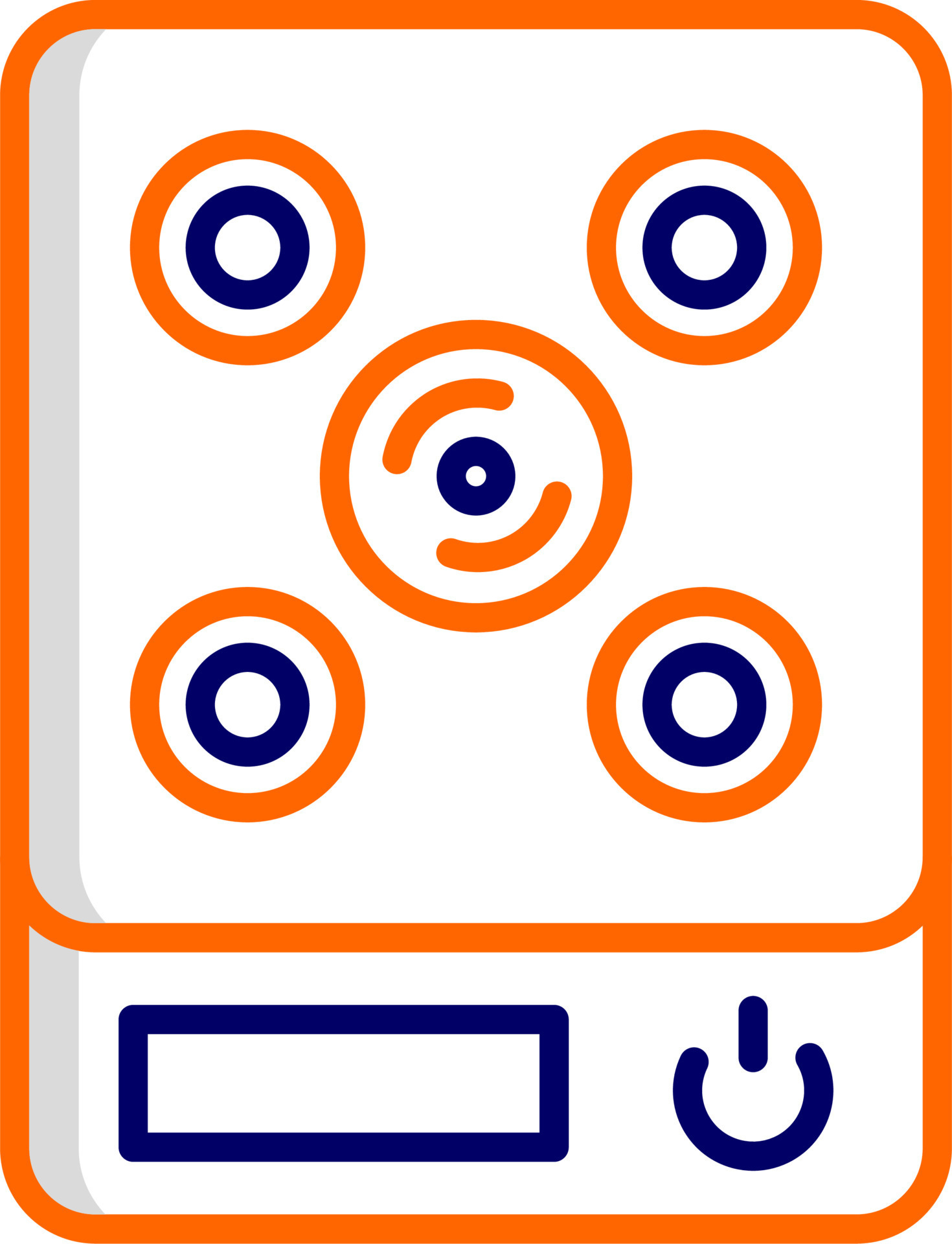 Induction Stove Vector Icon 20004397 Vector Art at Vecteezy