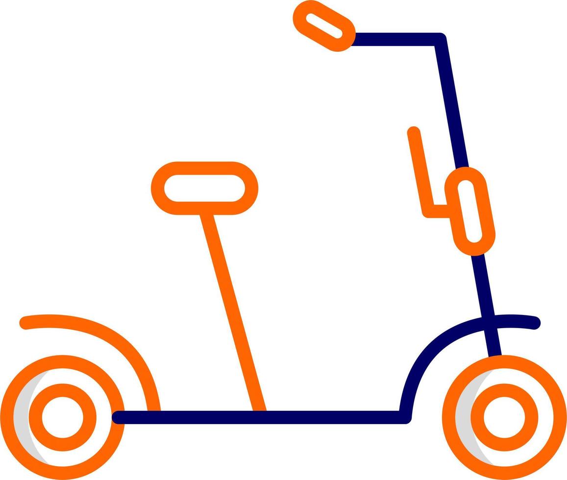 Kick Scooter Vector Icon