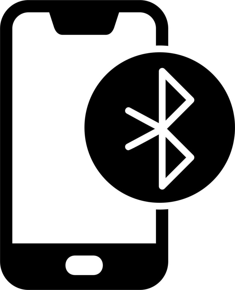 icono de vector de bluetooth