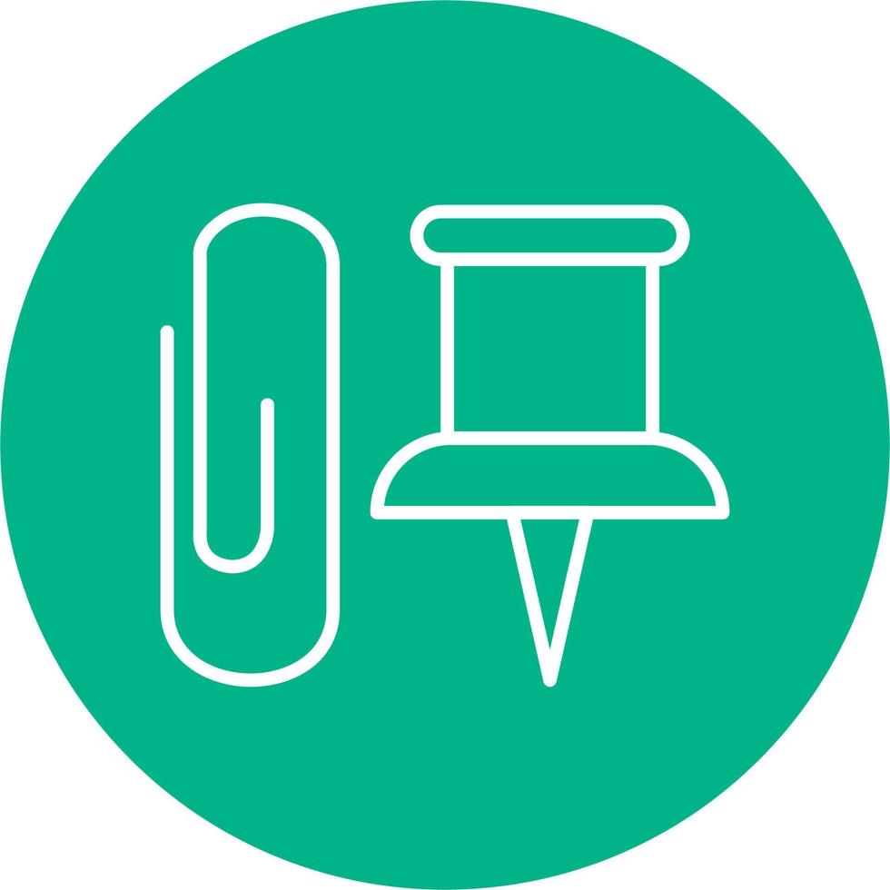 Paper Clip Vector Icon 20004875 Vector Art at Vecteezy