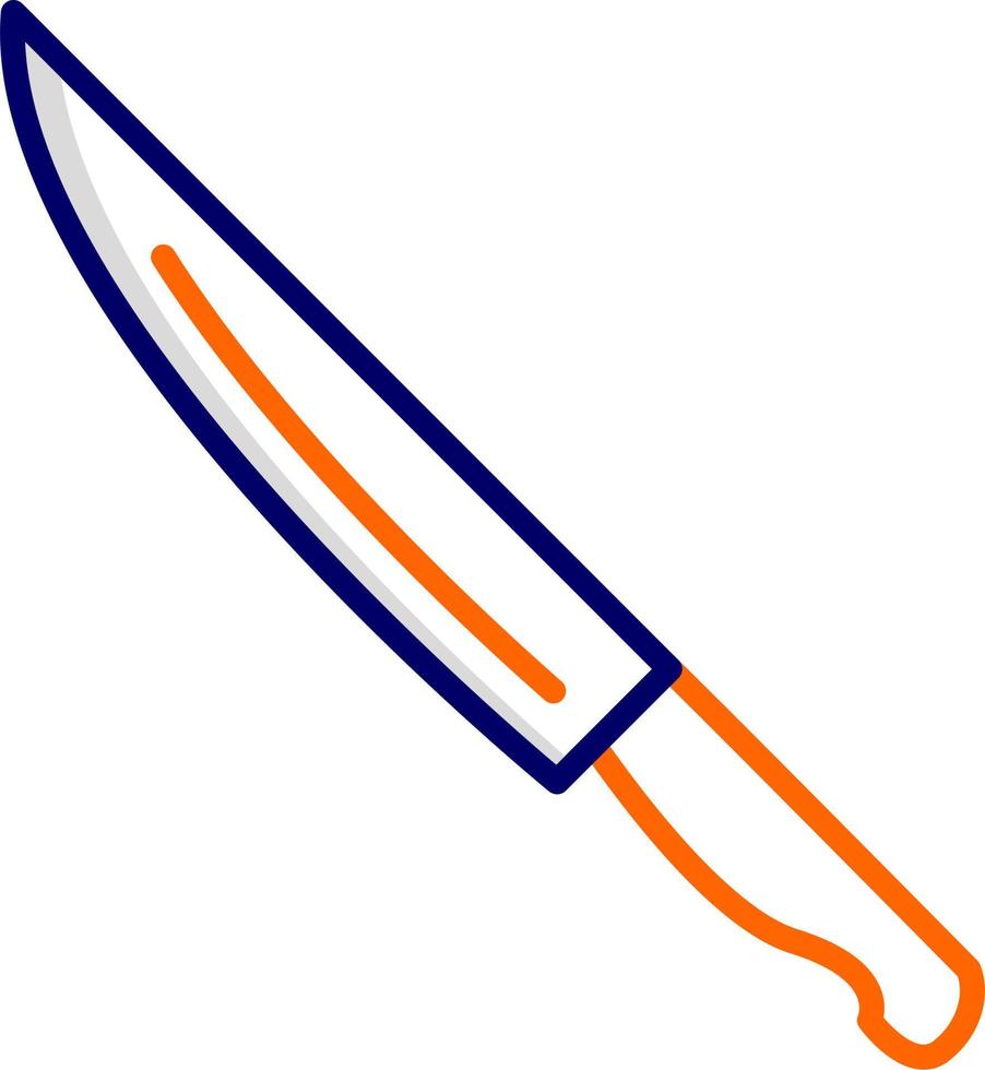 icono de vector de cuchillo