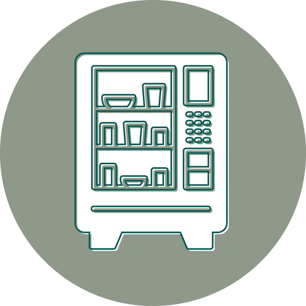 Vending Machine Vector Icon