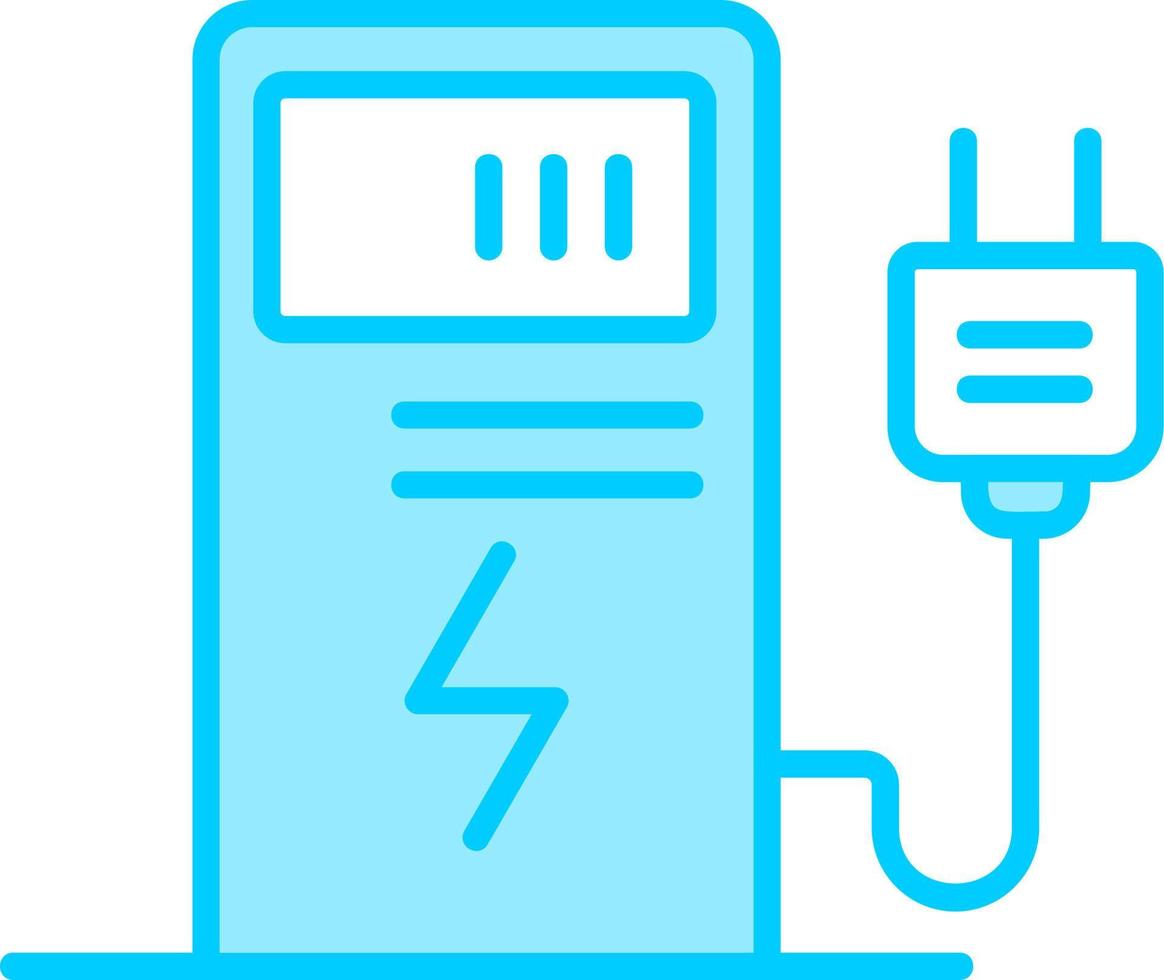 Electric Charge Vector Icon