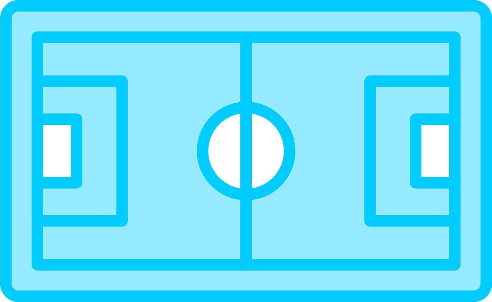 Football Pitch Vector Icon