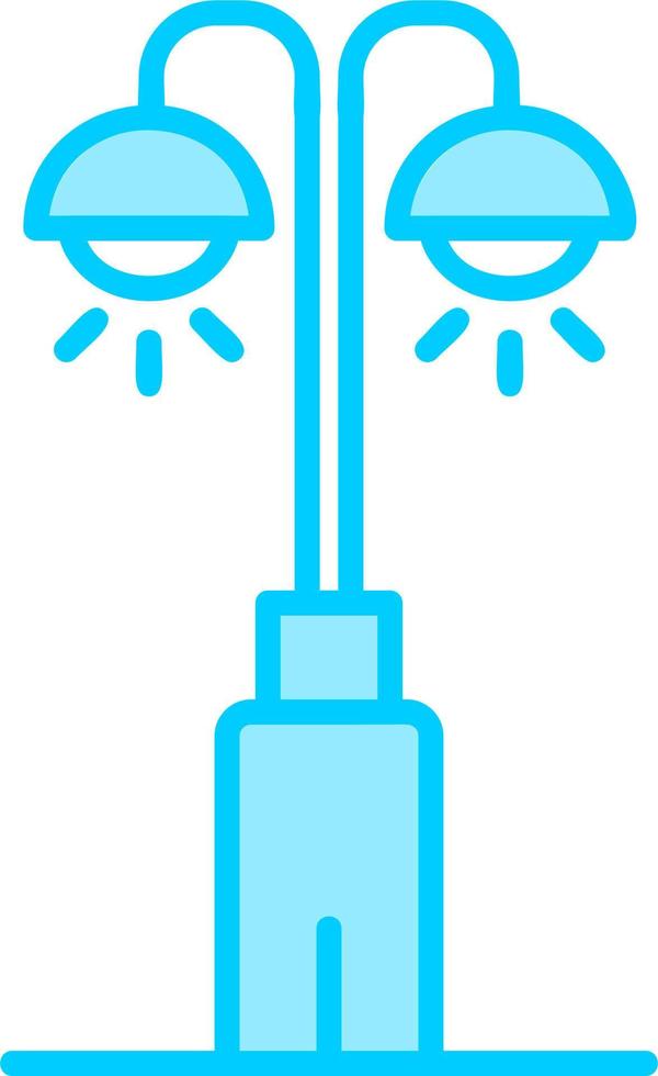 Park Lamp Vector Icon