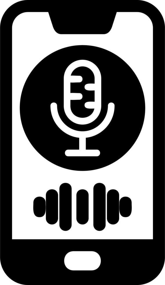 Voice Assistant Vector Icon