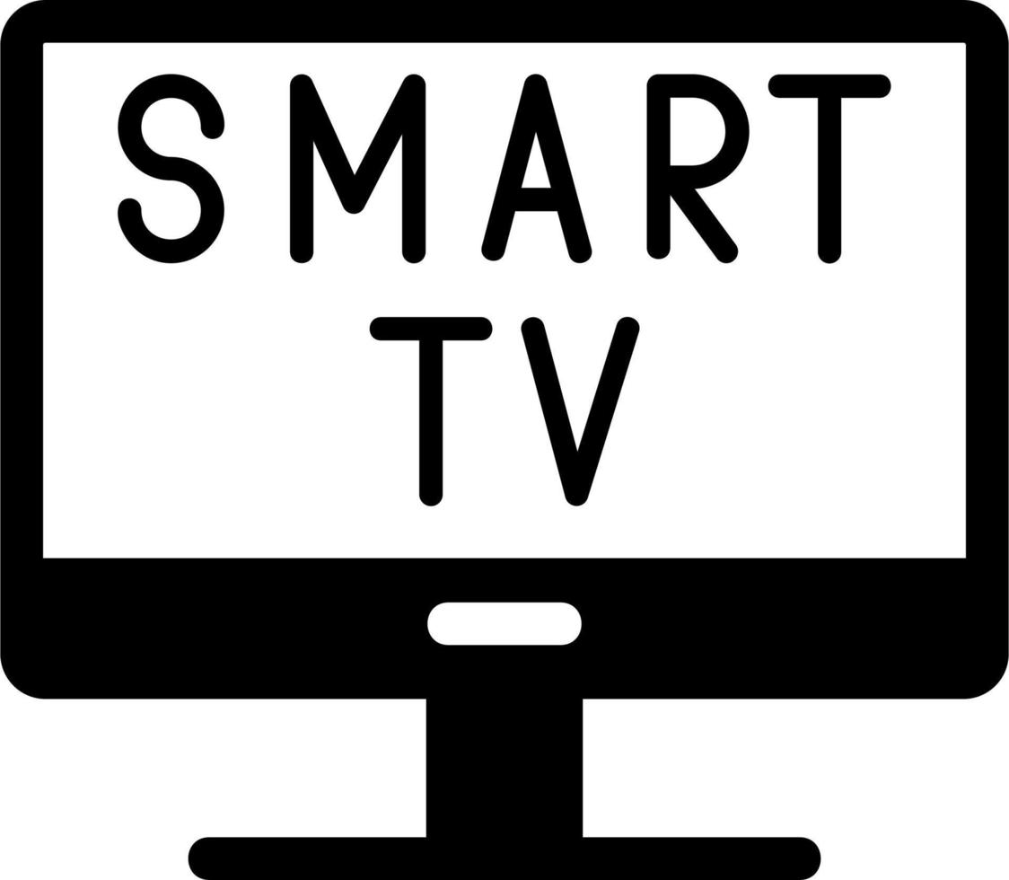 Smart Tv Vector Icon