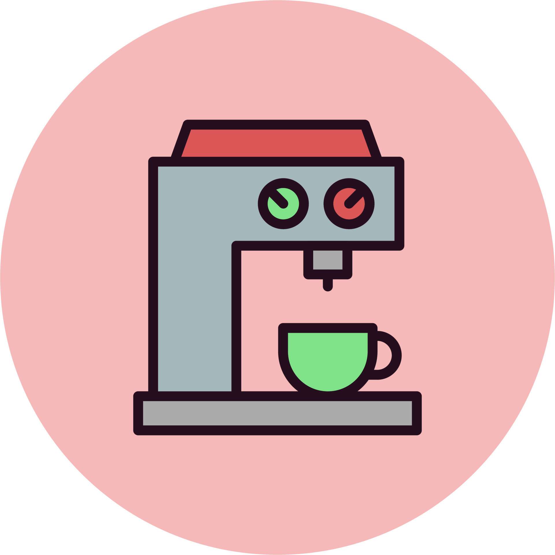 Coffee Maker Vector Icon 20005295 Vector Art at Vecteezy