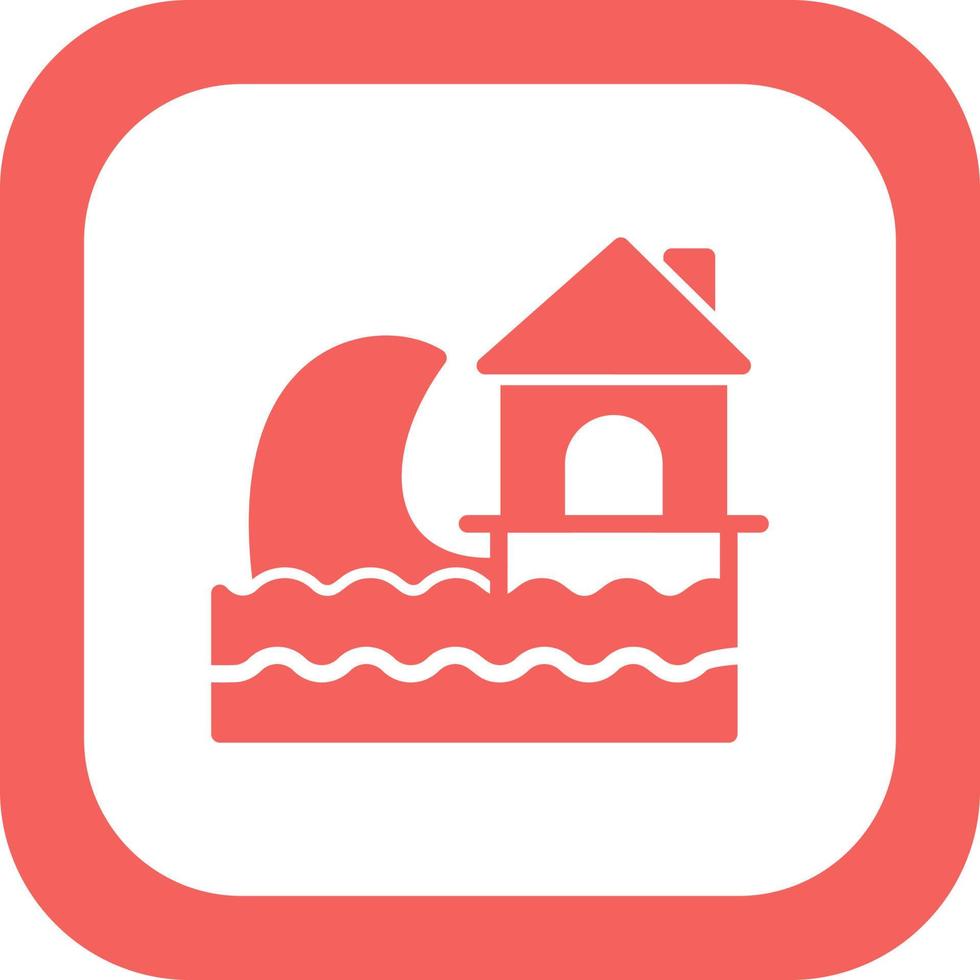Tsunami Vector Icon