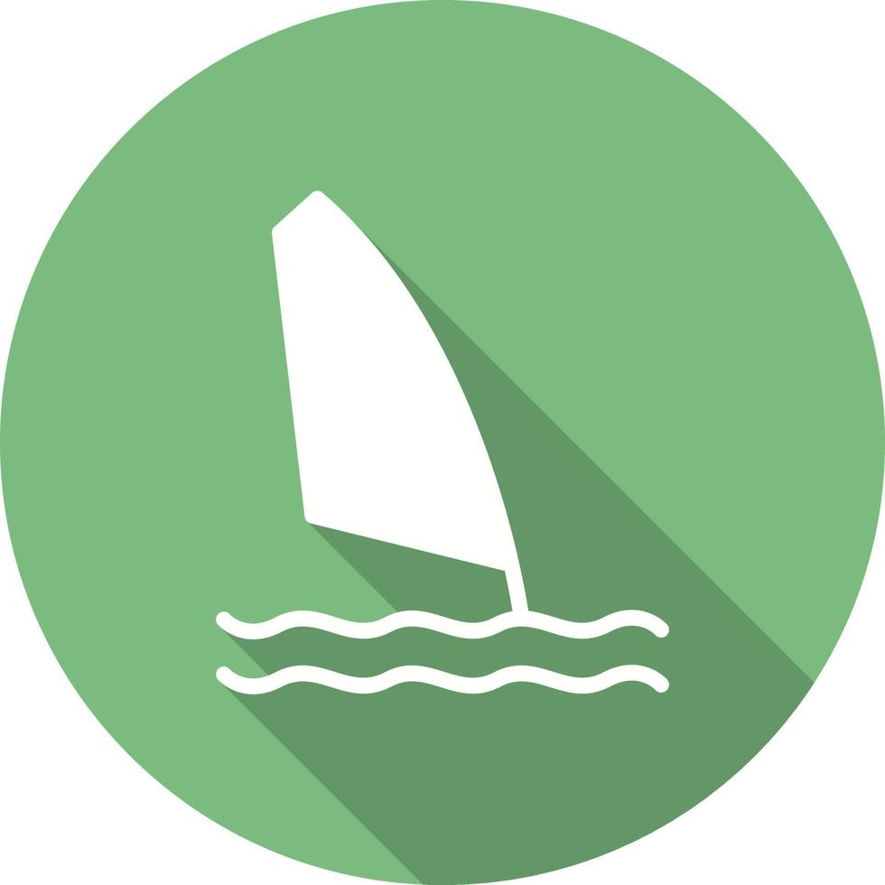 Windsurf Vector Icon