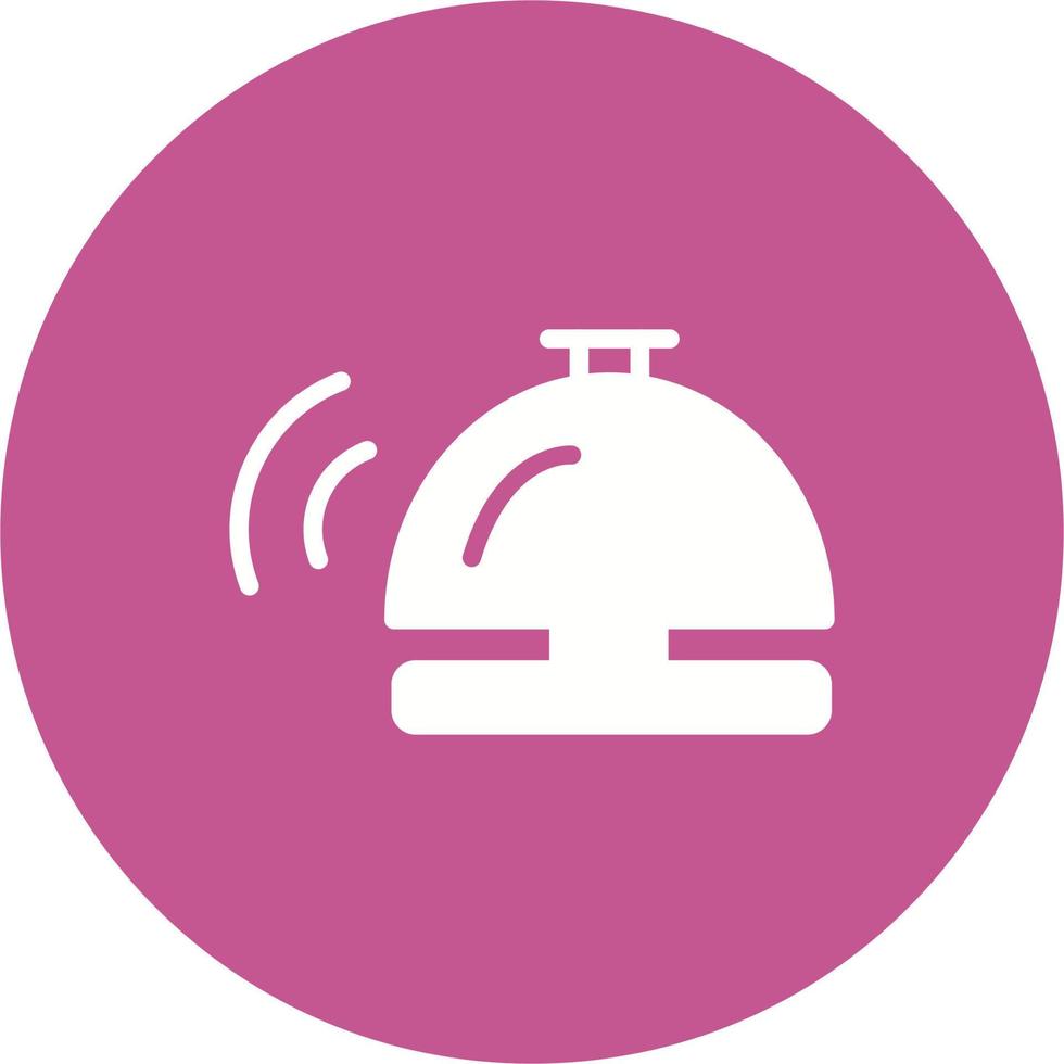 Reception Bell Vector Icon