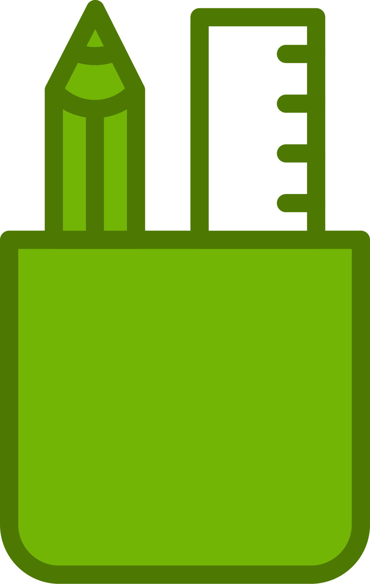 Pencil Case Vector Icon 20005502 Vector Art at Vecteezy