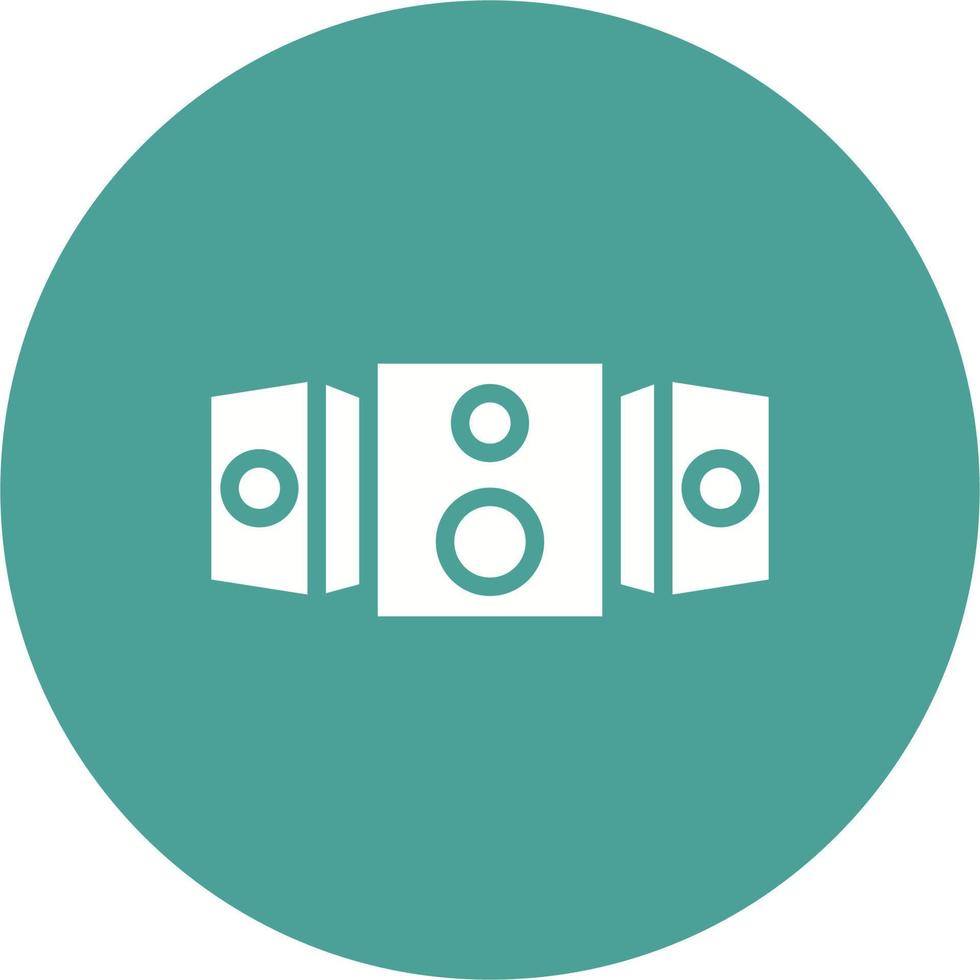 Sound System Vector Icon