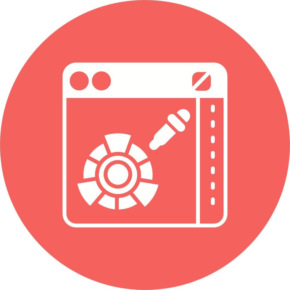 Color wheel Vector Icon