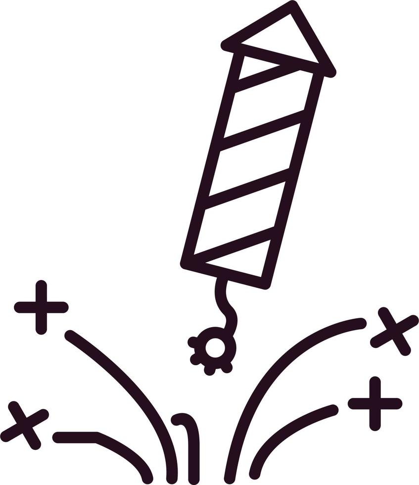 Fire work Vector Icon