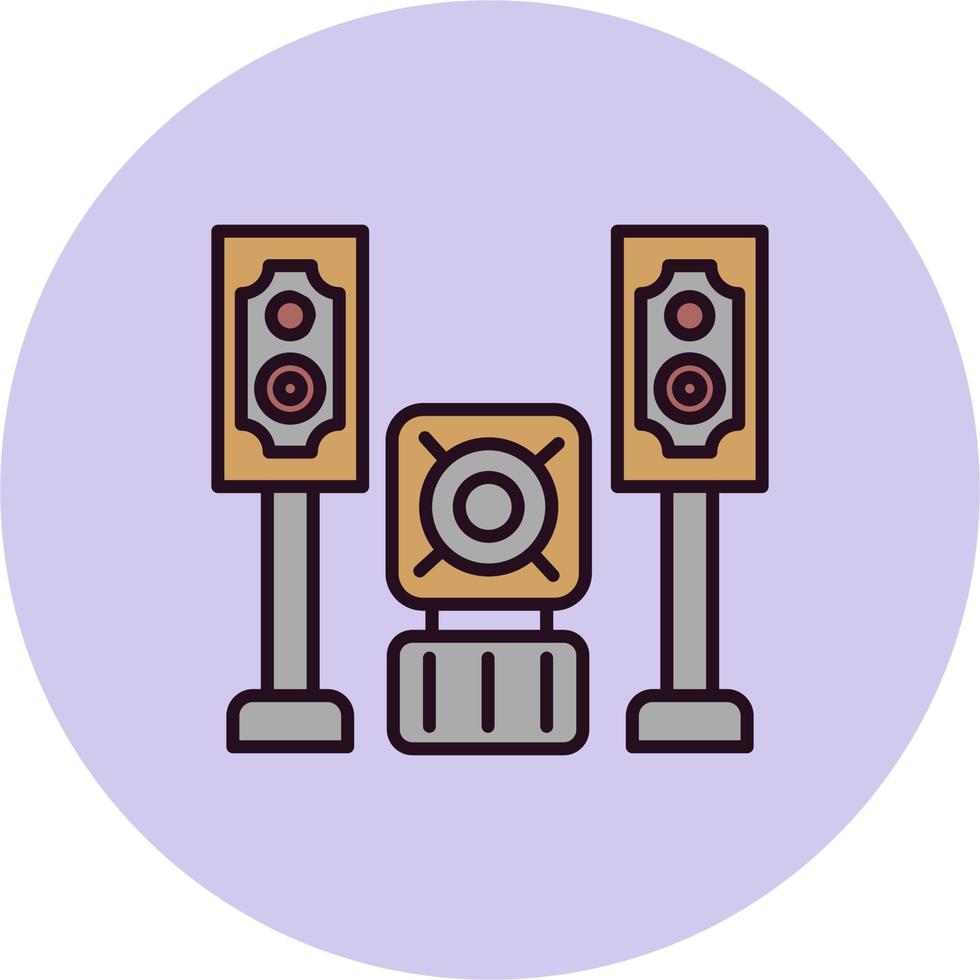 Sound system Vector Icon