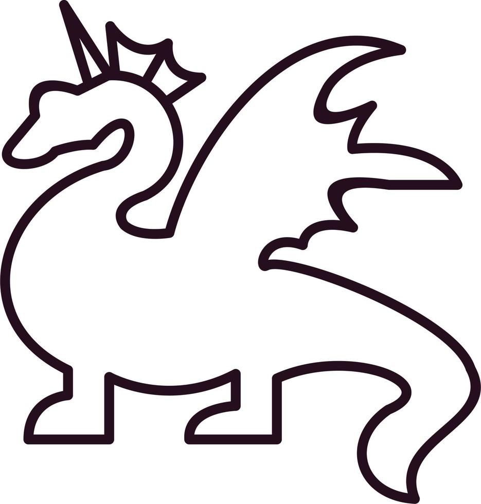 Dragon Vector Icon