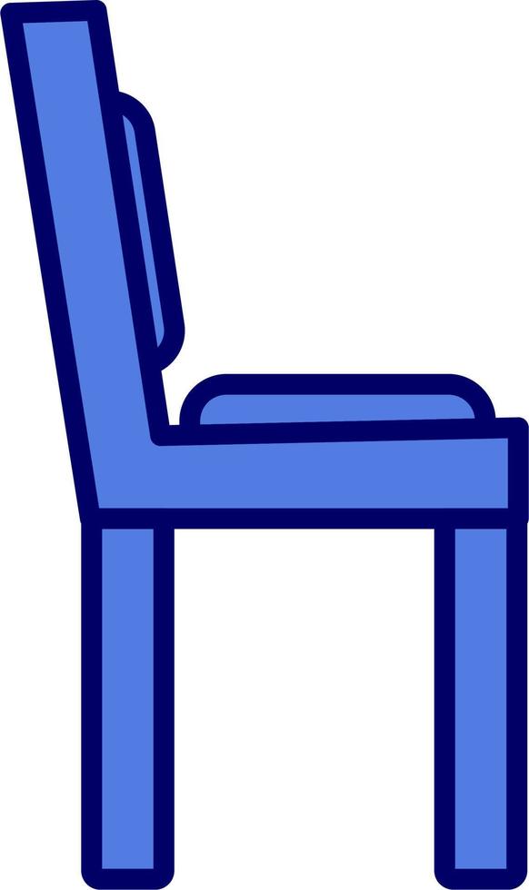 icono de vector de silla