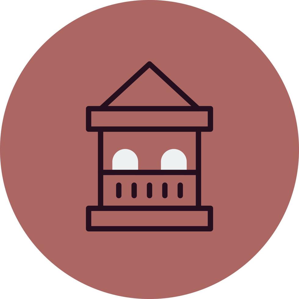 Ticket Box Vector Icon