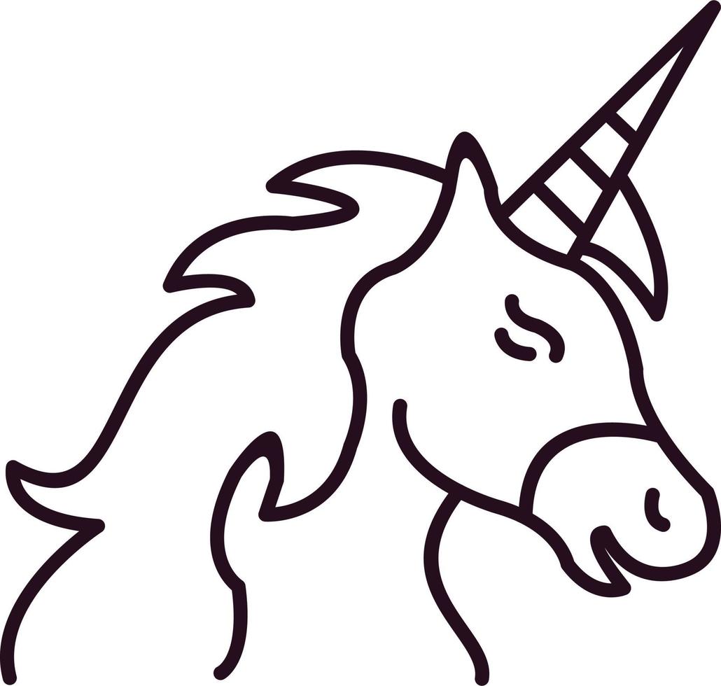 Unicorn Vector Icon