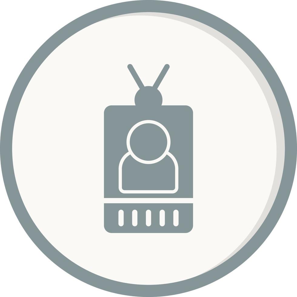 Press Pass Vector Icon