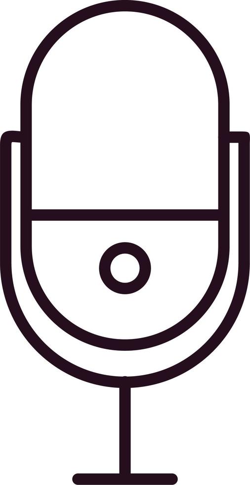 Microphone Vector Icon