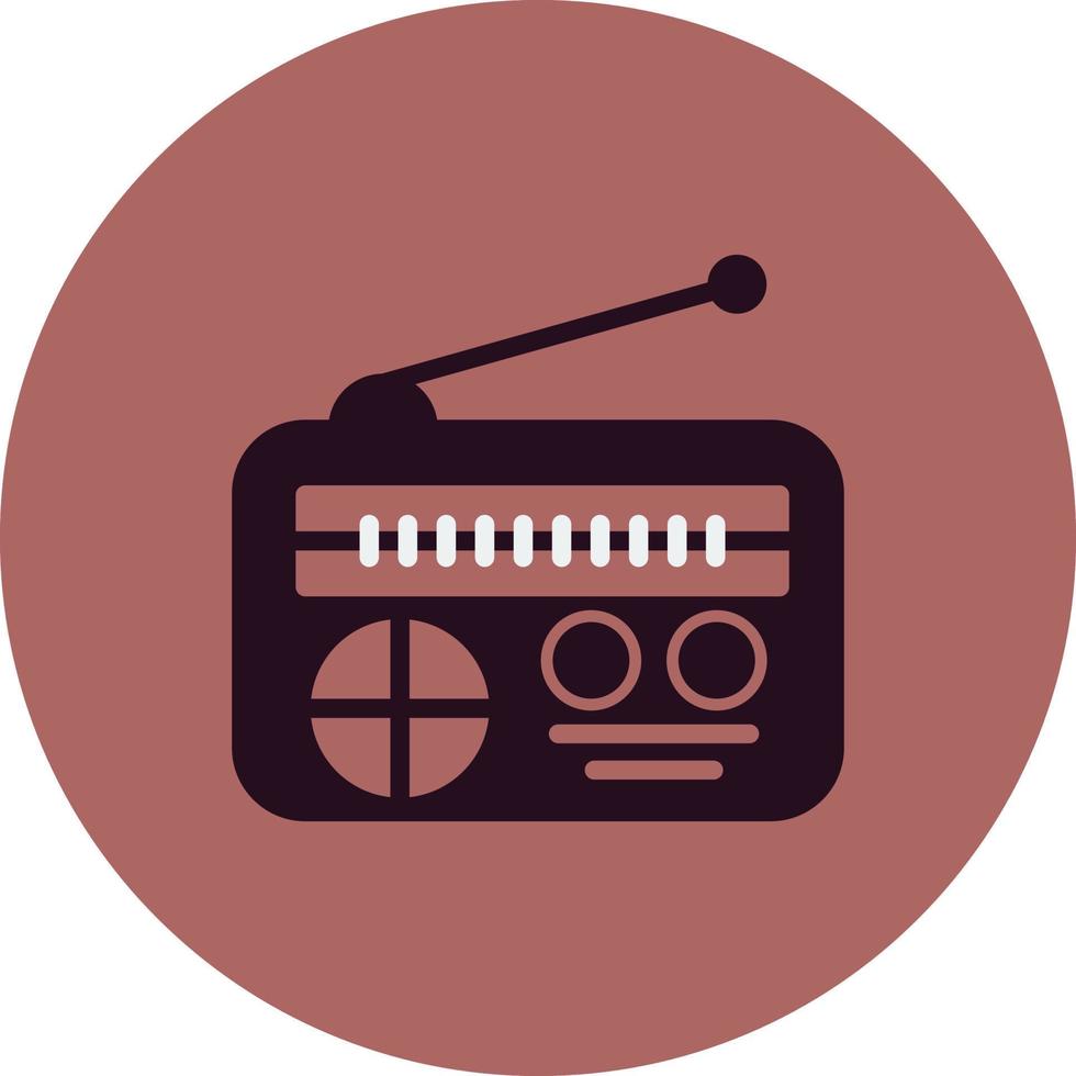 Radio Vector Icon