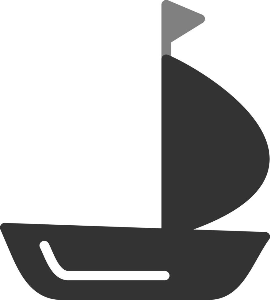 icono de vector de velero