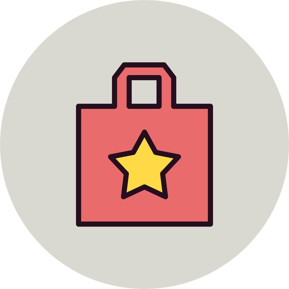 Paper Bag Vector Icon