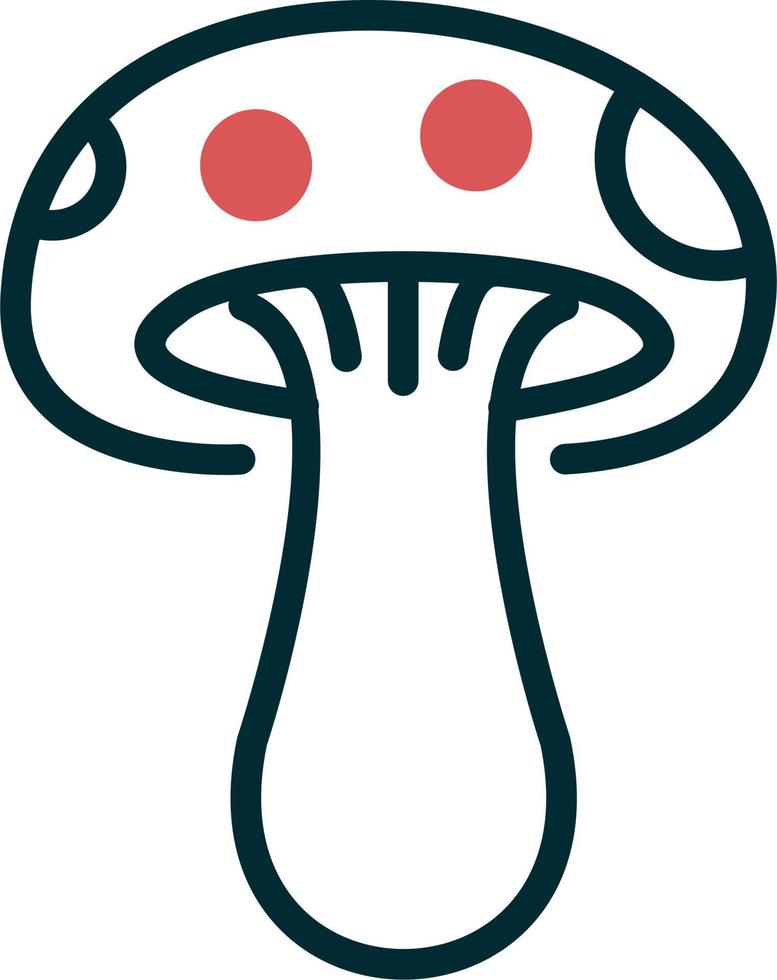 Mushroom Vector Icon