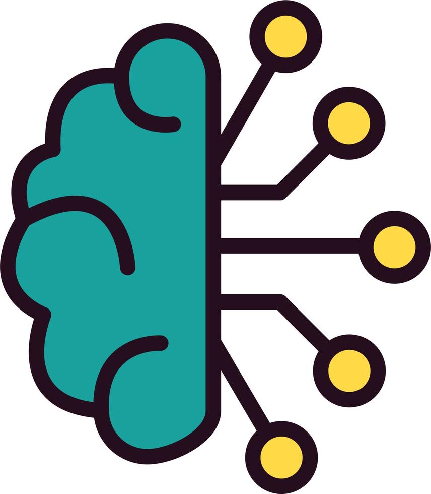 Artificial Intelligence Vector Icon