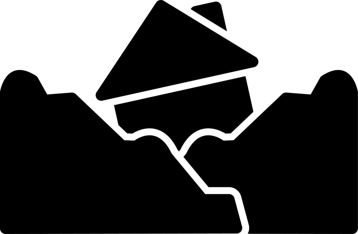 Earthquake Vector Icon