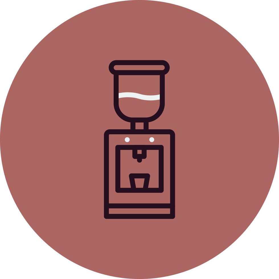 Water Cooler Vector Icon