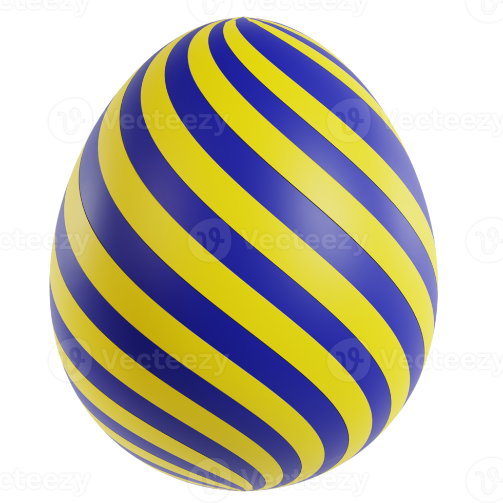 3D Easter Egg png