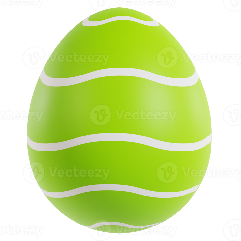 3D Easter Egg png