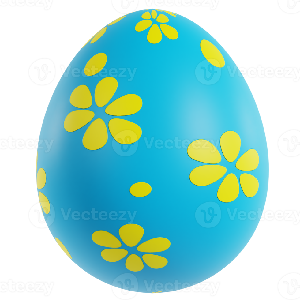 3D Easter Egg png