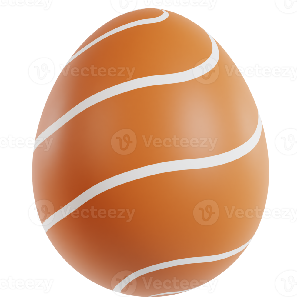 3D Easter Egg png